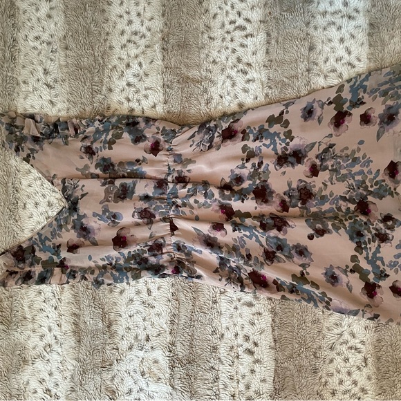 RW&CO Flower Print Dress Sz XS - Picture 3 of 4